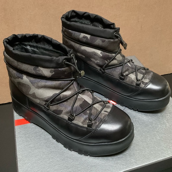 Prada Snow Boots, Grey Camo, 39 - Picture 2 of 11